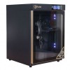 Tủ chống ẩm cao cấp Nikatei NC-30S viền nhôm mạ vàng